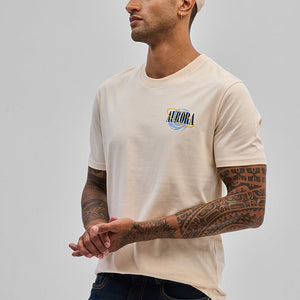 Aurora Cream Slim Fit T-Shirt