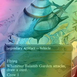 Balamb Garden, SeeD Academy // Balamb Garden, Airborne [354] [Borderless] [FINAL FANTASY] [Foil]
