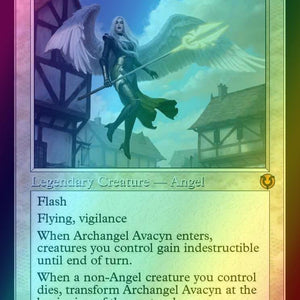 Archangel Avacyn // Avacyn, the Purifier [449] [Retro Frame] [Innistrad Remastered] [Foil]