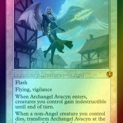 Archangel Avacyn // Avacyn, the Purifier [449] [Retro Frame] [Innistrad Remastered] [Foil]