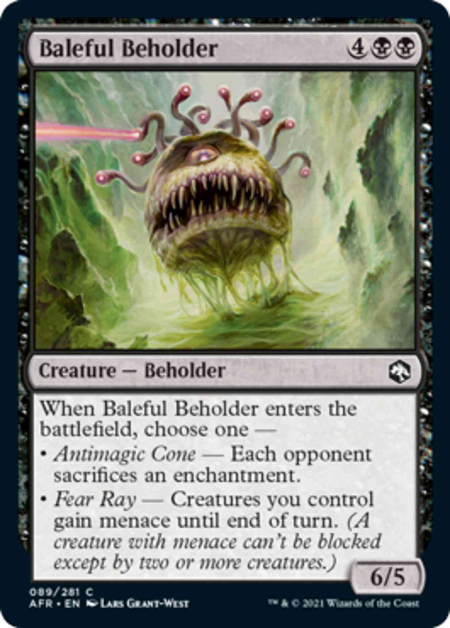 Baleful Beholder [89] [Adventures in the Forgotten Realms] [Non-Foil]