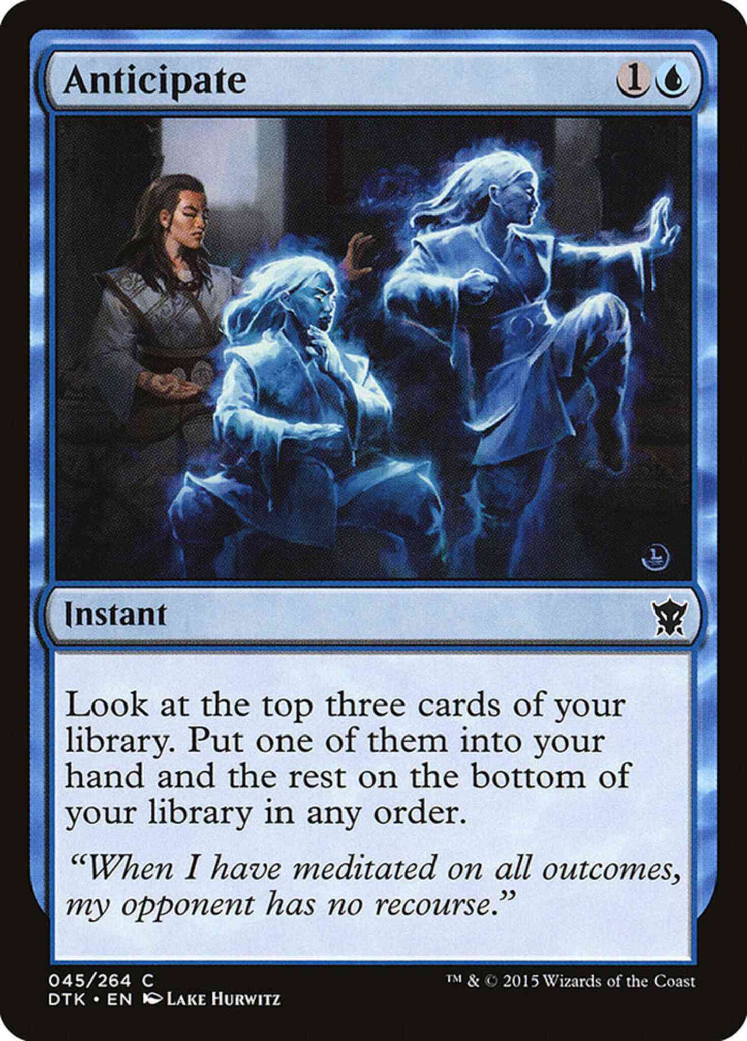 Anticipate [45] [Dragons Of Tarkir] [Non-Foil]