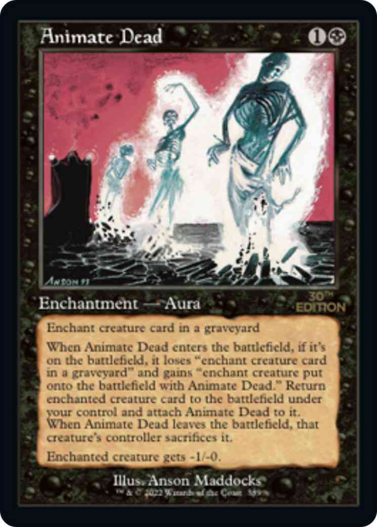 Animate Dead [389] [Retro Frame] [30th Anniversary Edition] [Non-Foil]