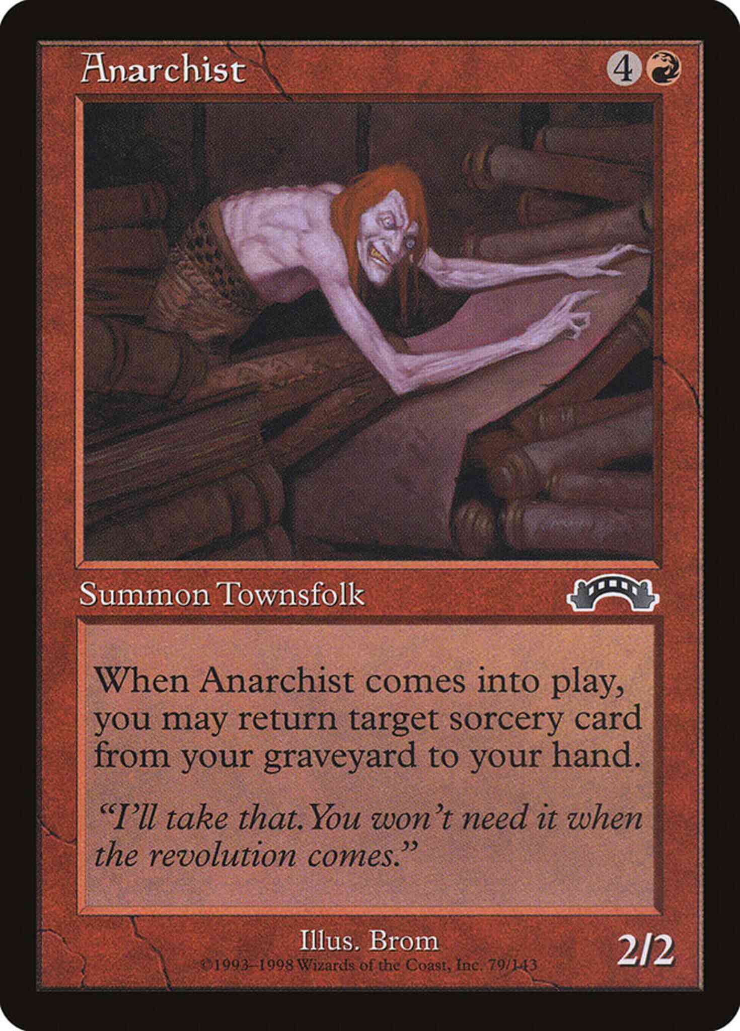 Anarchist [79] [Exodus] [Non-Foil]