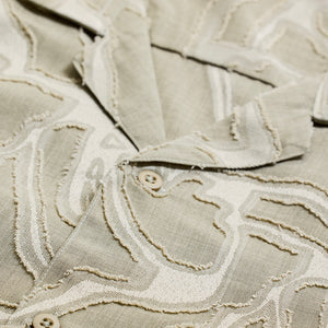 Sage Abstract Box Fit Shirt