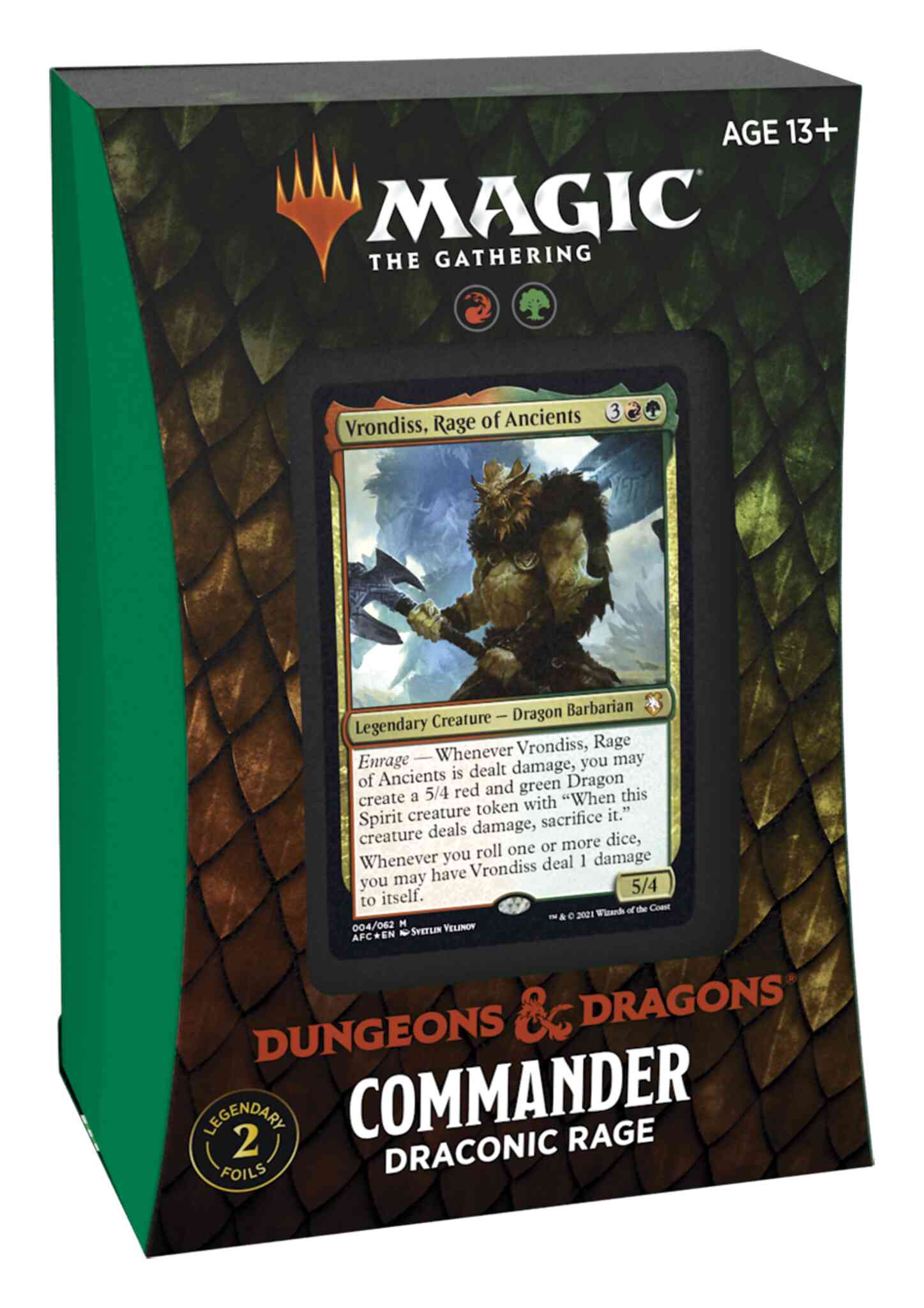 Adventures In The Forgotten Realms Commander - Commander Deck - Draconic Rage