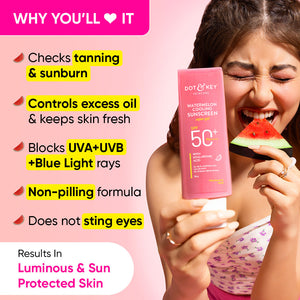 Watermelon Cooling Hyaluronic Sunscreen SPF 50+, PA++++