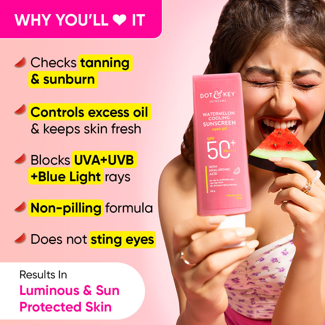Watermelon Cooling Hyaluronic Sunscreen SPF 50+, PA++++
