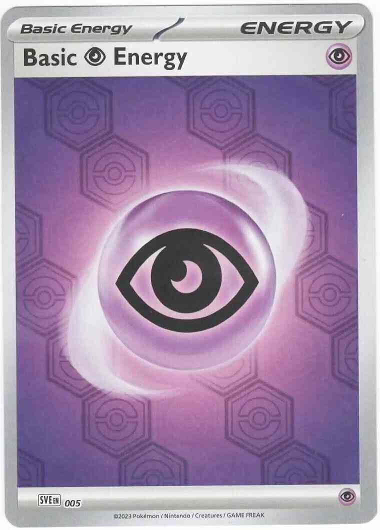 Basic Psychic Energy - 005 - Common [sve-005] [Reverse Holo]