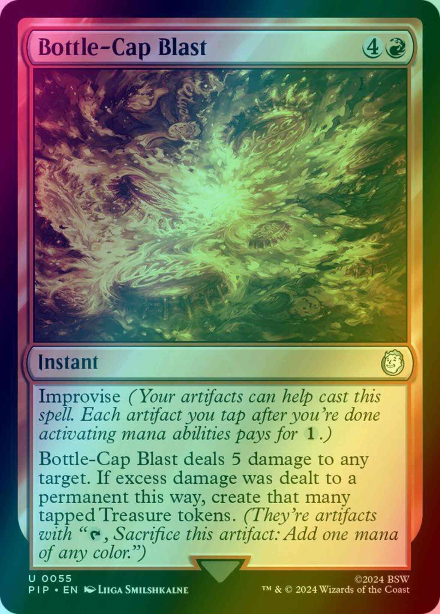 Bottle-Cap Blast [55] [Fallout] [Foil]
