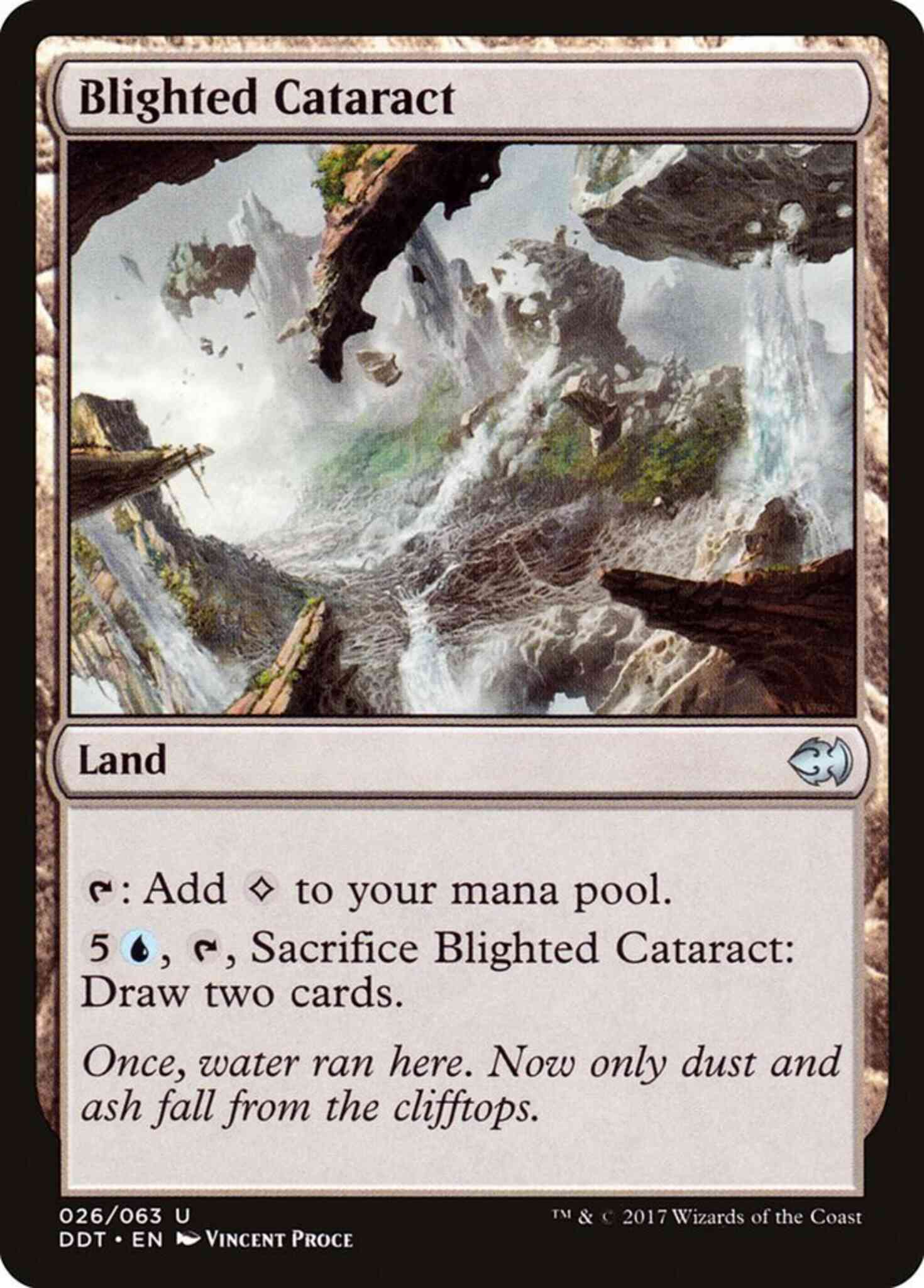 Blighted Cataract [26] [Duel Decks Merfolk vs Goblins] [Non-Foil]