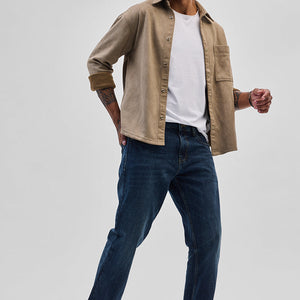 Dark Blue Bootcut Jeans