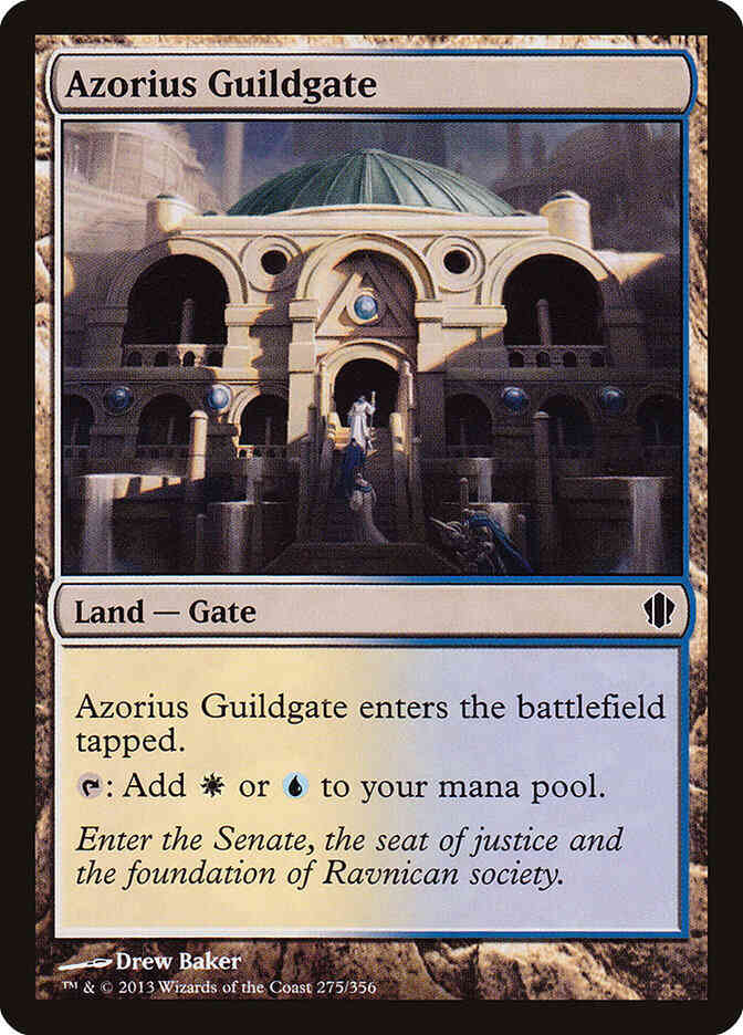 Azorius Guildgate [275] [Commander 2013] [Non-Foil]