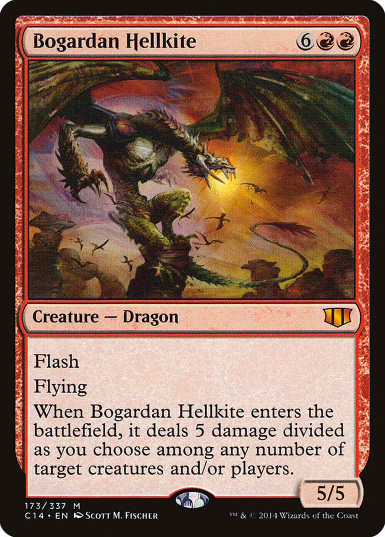 Bogardan Hellkite [173] [Commander 2014] [Non-Foil]