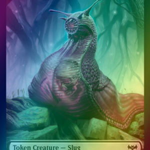 Blood Token (17) // Slug Token (06) [Innistrad: Crimson Vow: Tokens] [Foil]