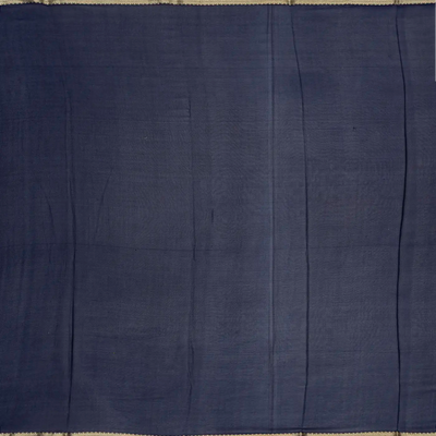 Crimson Handwoven Banarasi Georgette Silk Saree With Floral Jaal Motifs