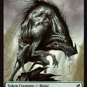 Beast Token (13) // Wurm Token (21) [Commander 2019 Tokens] [Non-Foil]