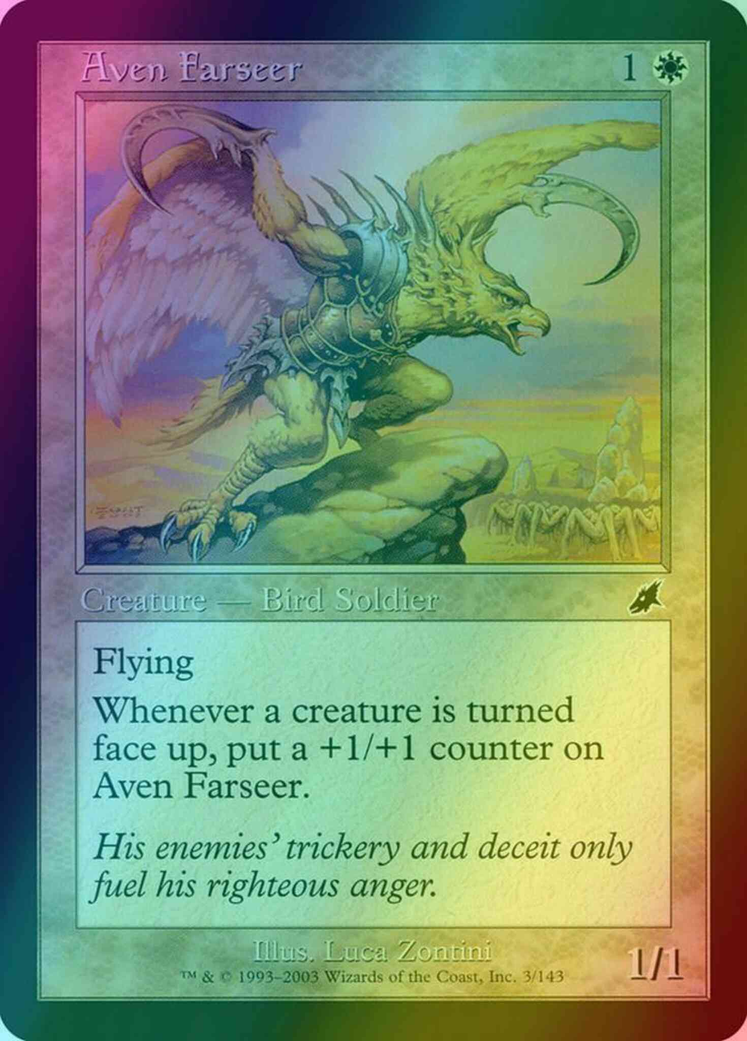 Aven Farseer [3] [Scourge] [Foil]