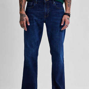 Navy Bootcut Jeans