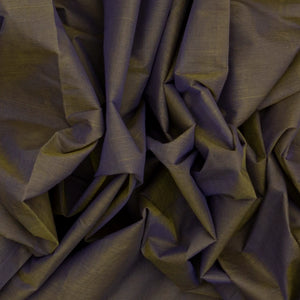 Dark Grey Handloom Venkatagiri Cotton Saree With Contrast Border