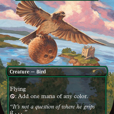 African Swallow - Birds of Paradise // European Swallow - Birds of Paradise [1675] [Borderless] [Monty Python: Vol. 1] [Secret Lair Drop] [Foil]