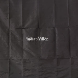 Magenta Laxmi Pada and Lotus Motif Bomkai Silk Saree