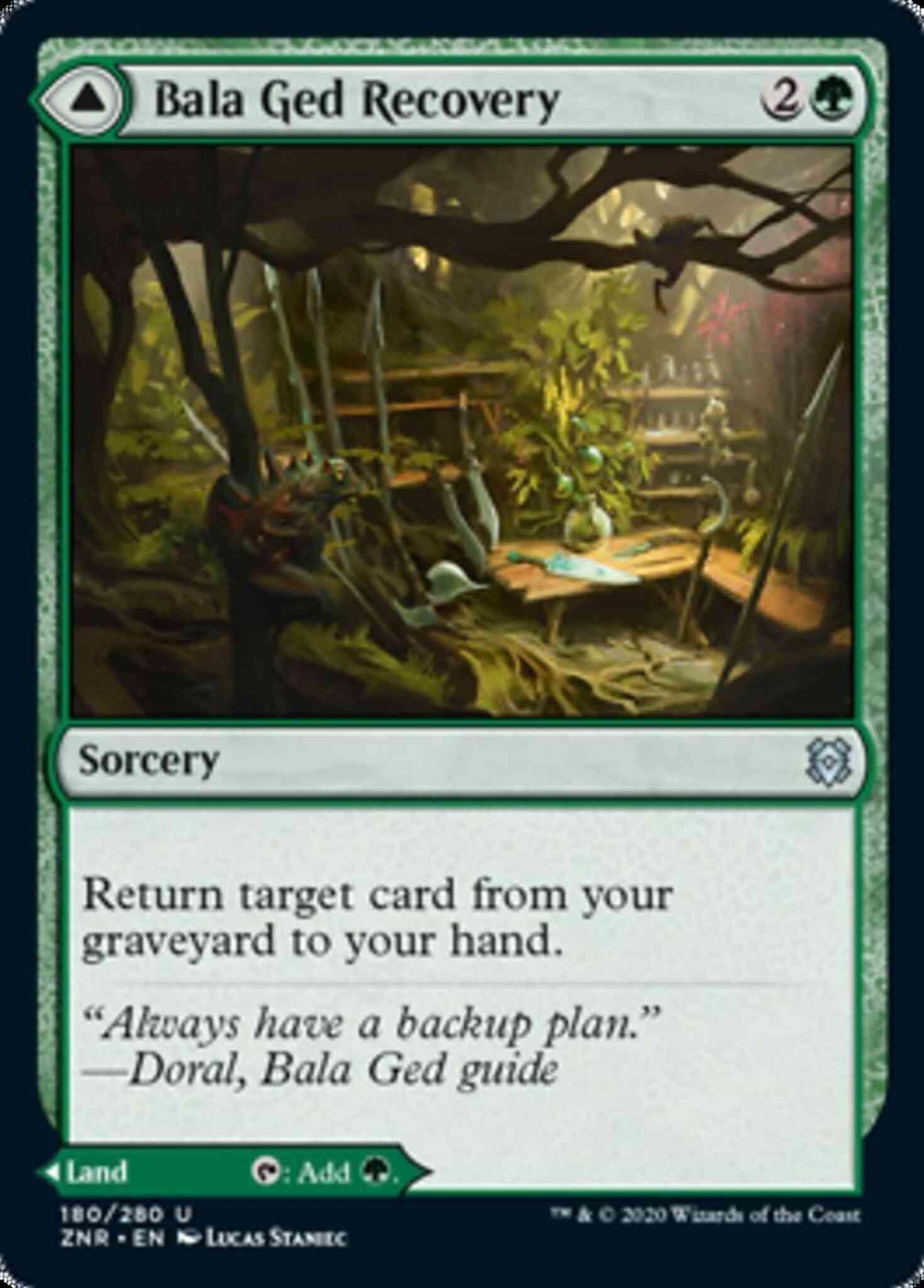 Bala Ged Recovery // Bala Ged Sanctuary [180] [Zendikar Rising] [Non-Foil]