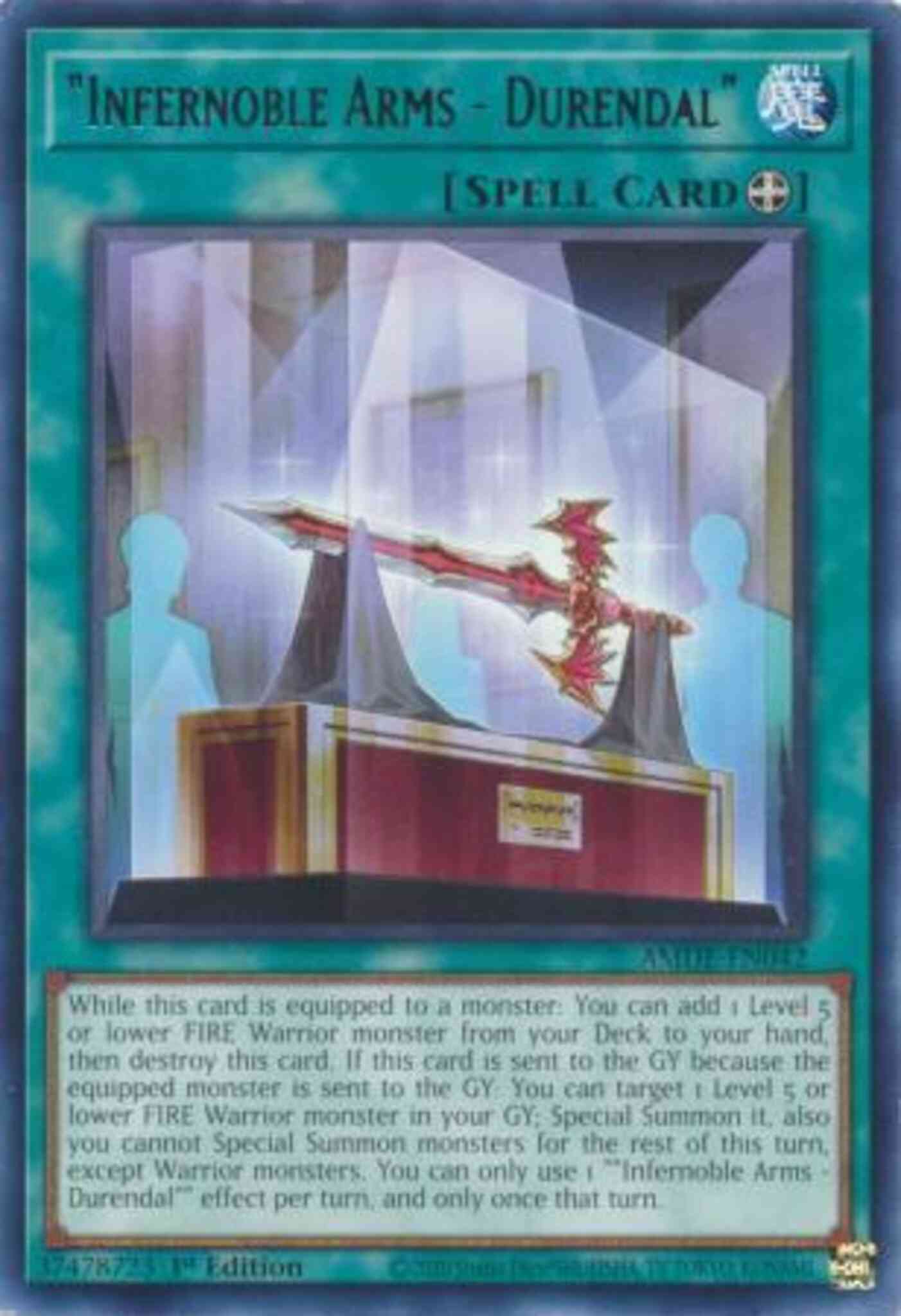 "Infernoble Arms - Durendal" - AMDE-EN042 - Rare - 1st Edition