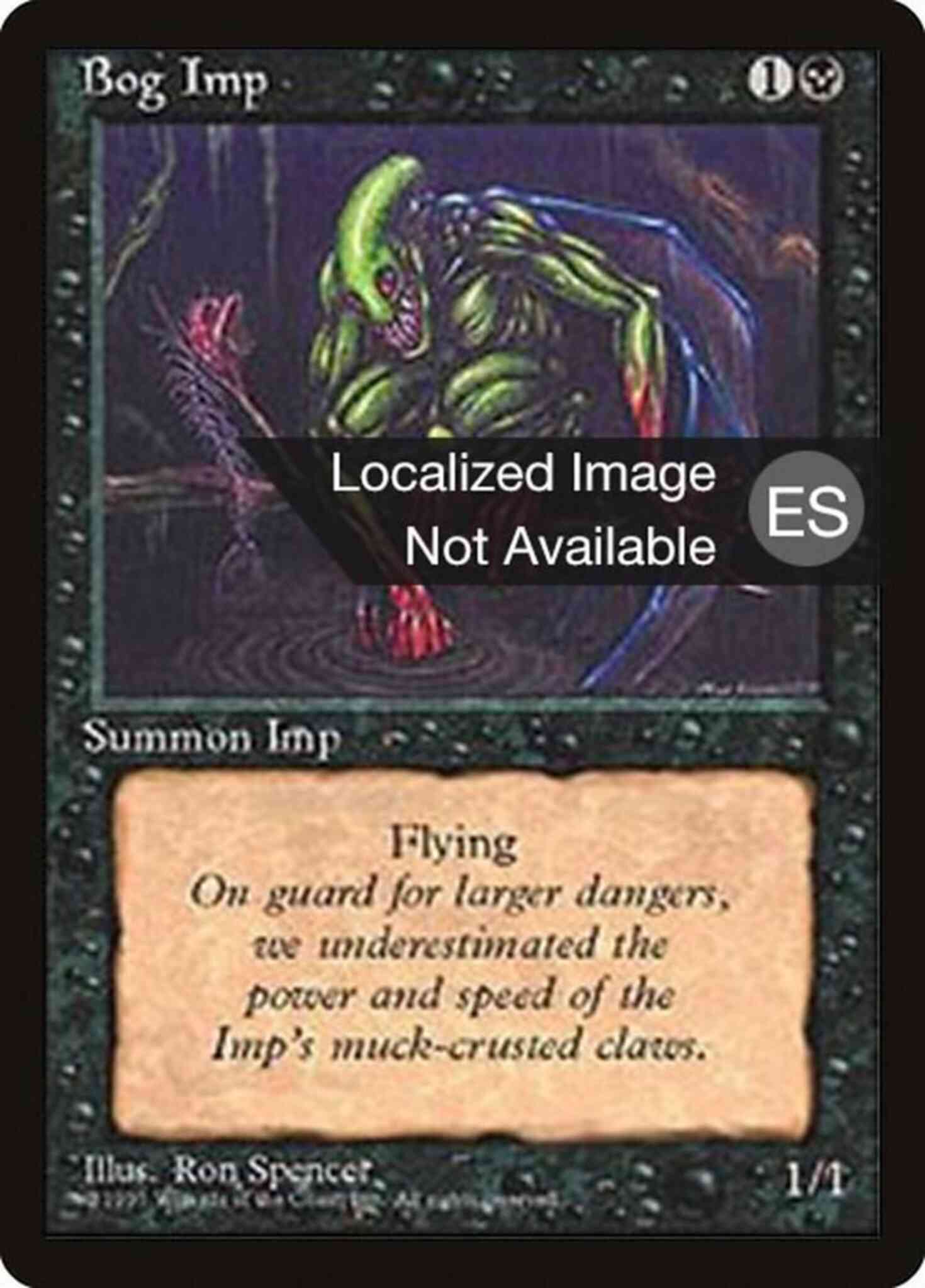 Bog Imp - Portuguese [123] [Fourth Edition Black Border: Portuguese] [Non-Foil]