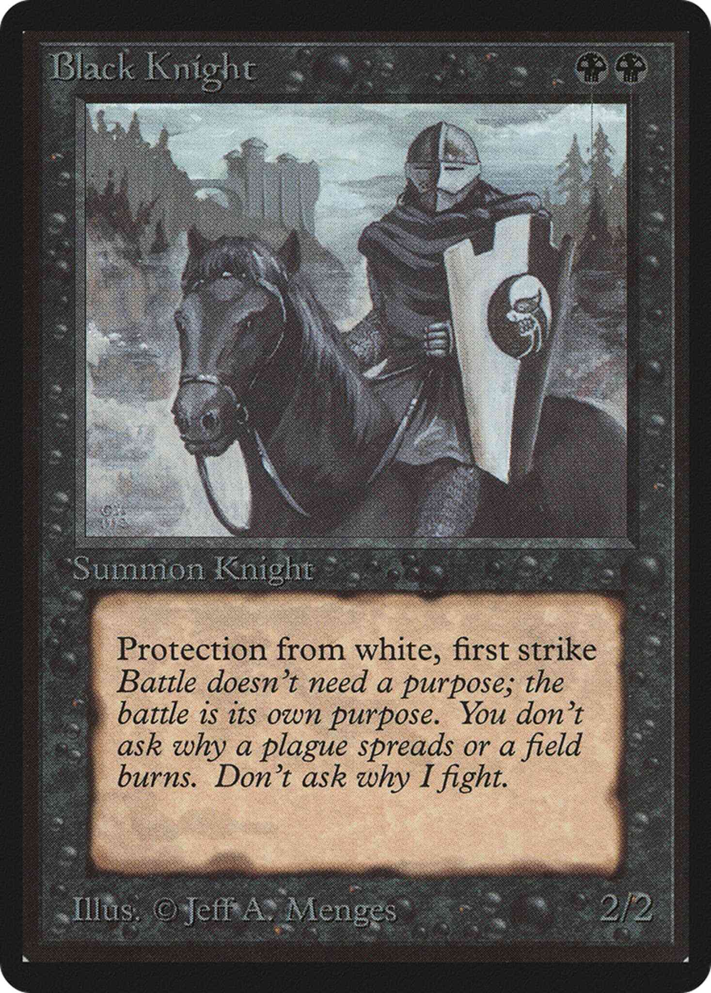 Black Knight [95] [Limited Edition Beta] [Non-Foil]