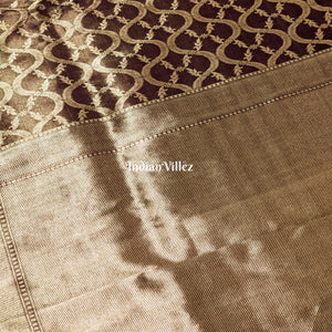 Janhvi Kapoor Inspired Pure Designer Katan Banarasi Saree