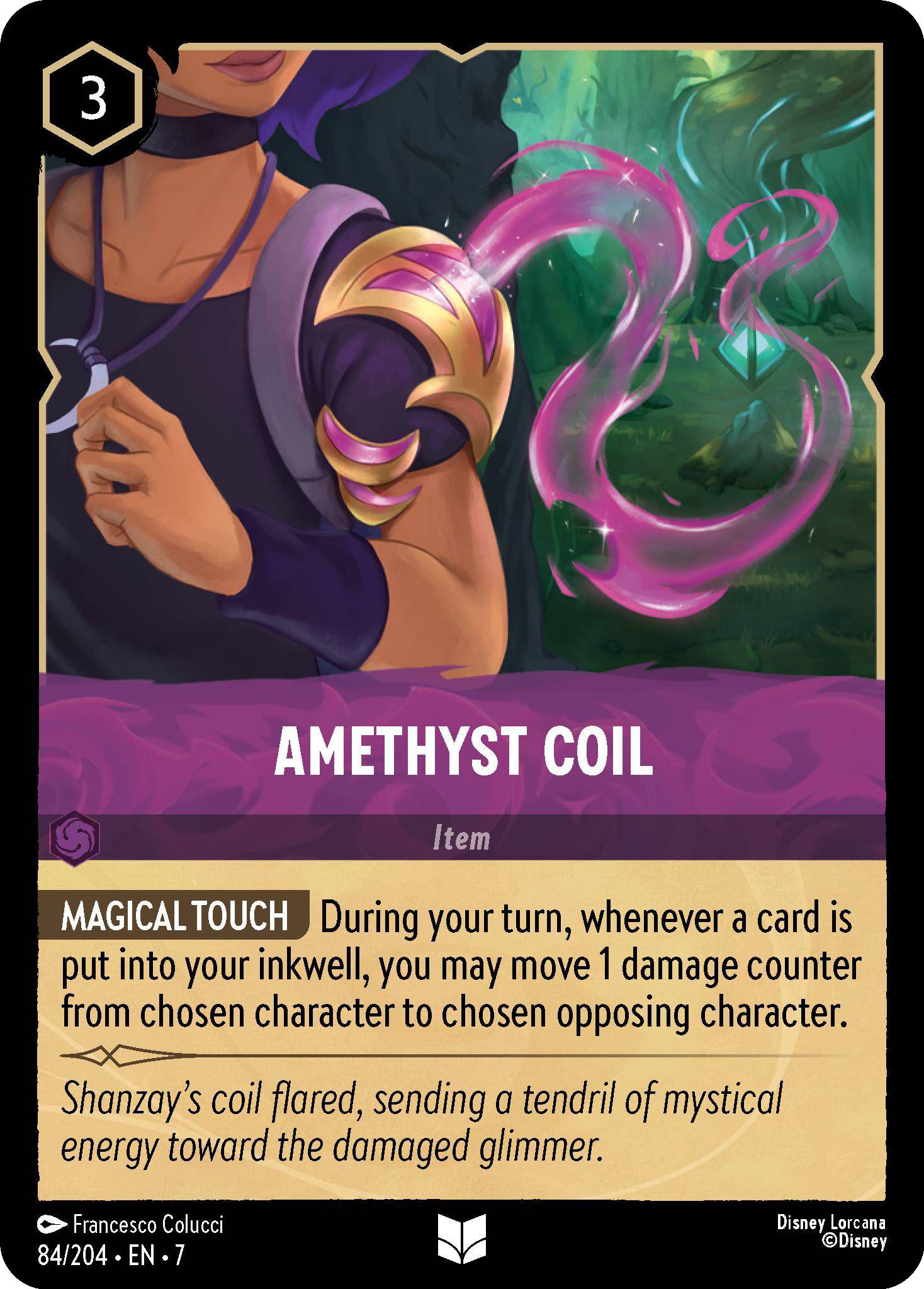 Amethyst Coil - 84/204 [Archazia's Island] [Non-Foil]