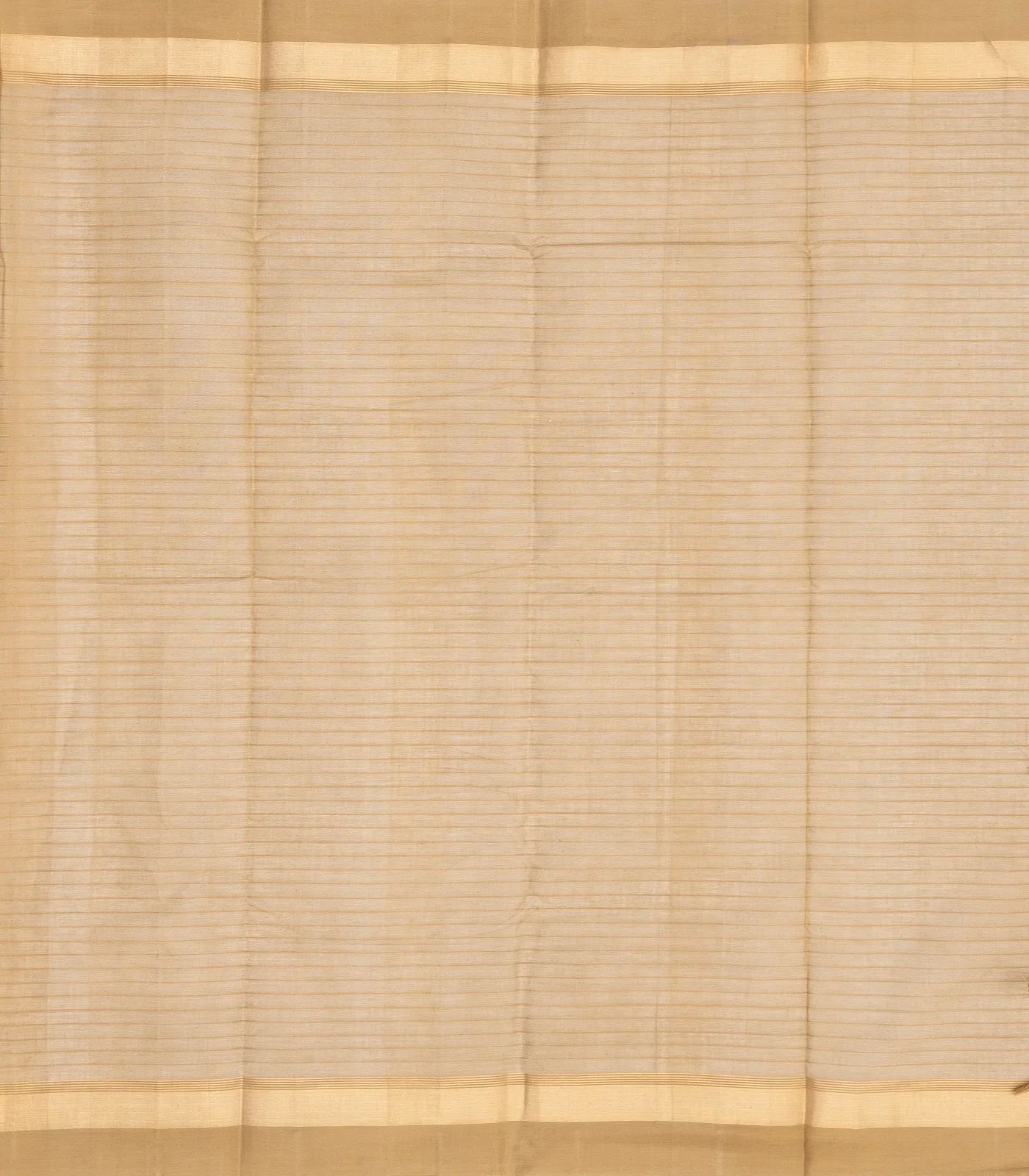 White Handloom Village Cotton Saree With Cross buttas in Red and Black