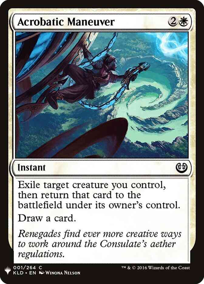 Acrobatic Maneuver [KLD-1] [The List] [Non-Foil]