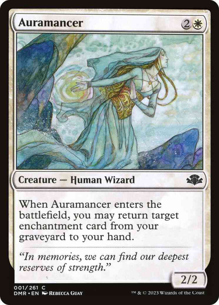 Auramancer [1] [Dominaria Remastered] [Non-Foil]
