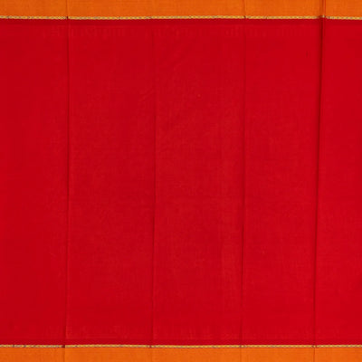 Aquamarine Handloom Kanchipuram Korvai Silk Saree Printed With Floral Motifs