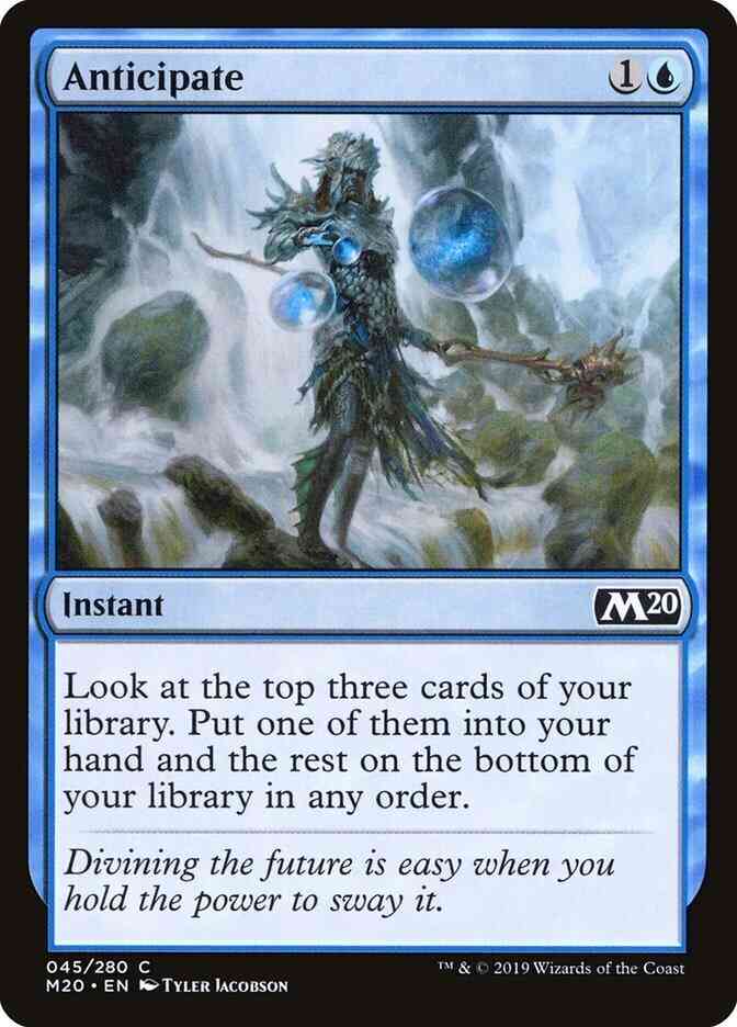 Anticipate [45] [Core Set 2020] [Non-Foil]