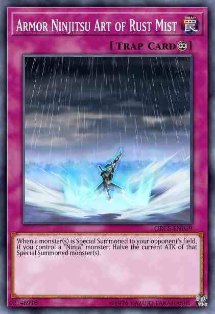 Armor Ninjitsu Art of Rust Mist - ORCS-EN069 - Super Rare - Unlimited