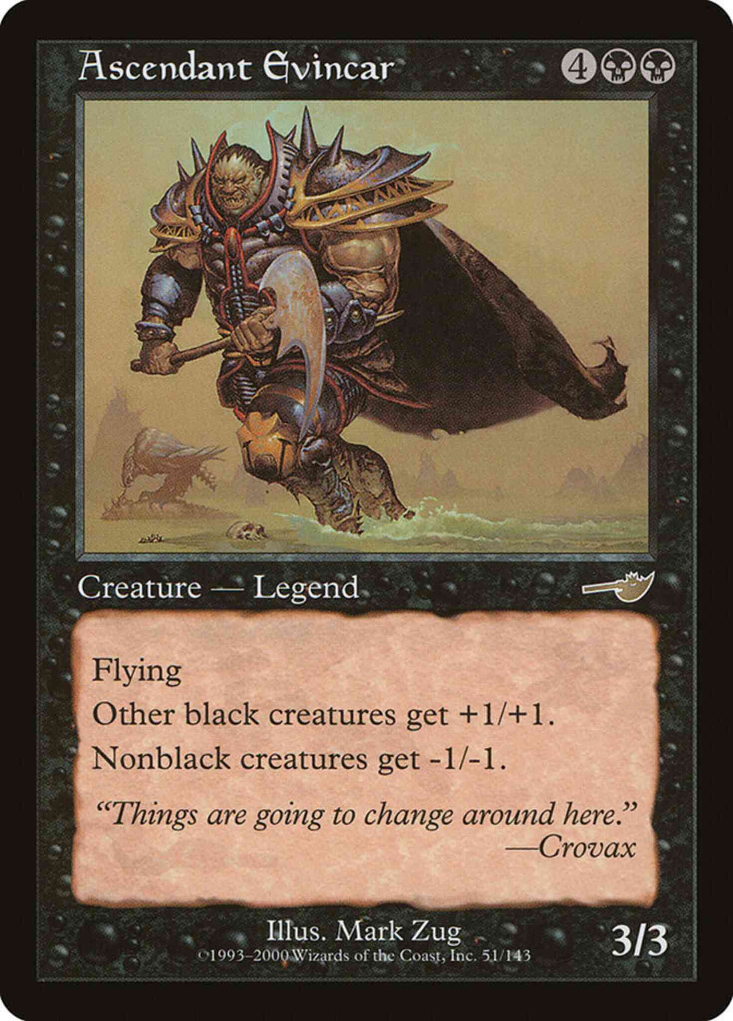 Ascendant Evincar [51] [Nemesis] [Non-Foil]