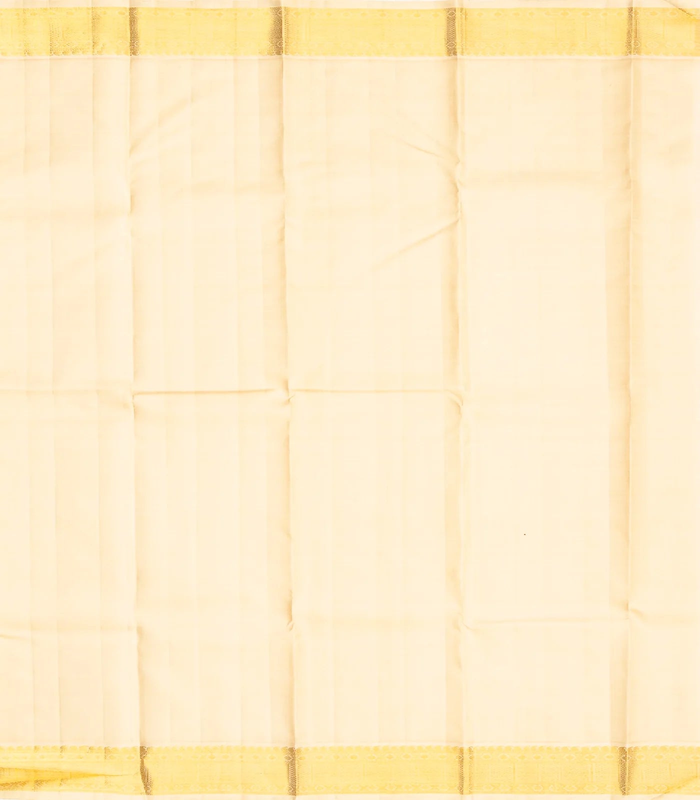 Maroon Handloom Kanchipuram Korvai Silk Saree With Cream Border