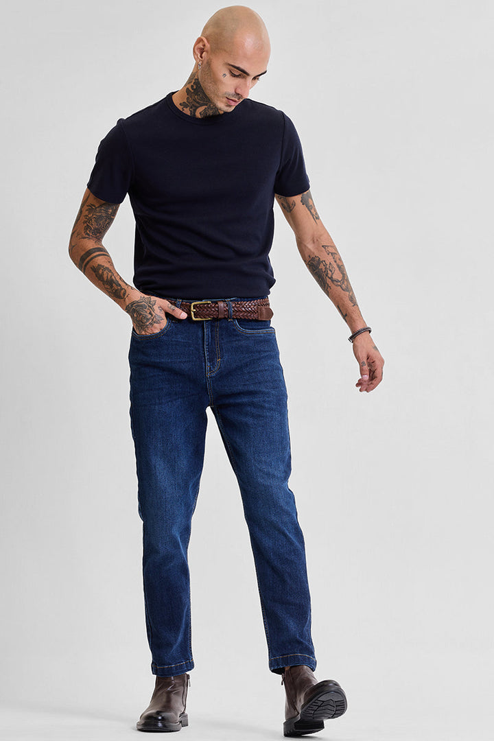 Navy Slim Fit Jeans