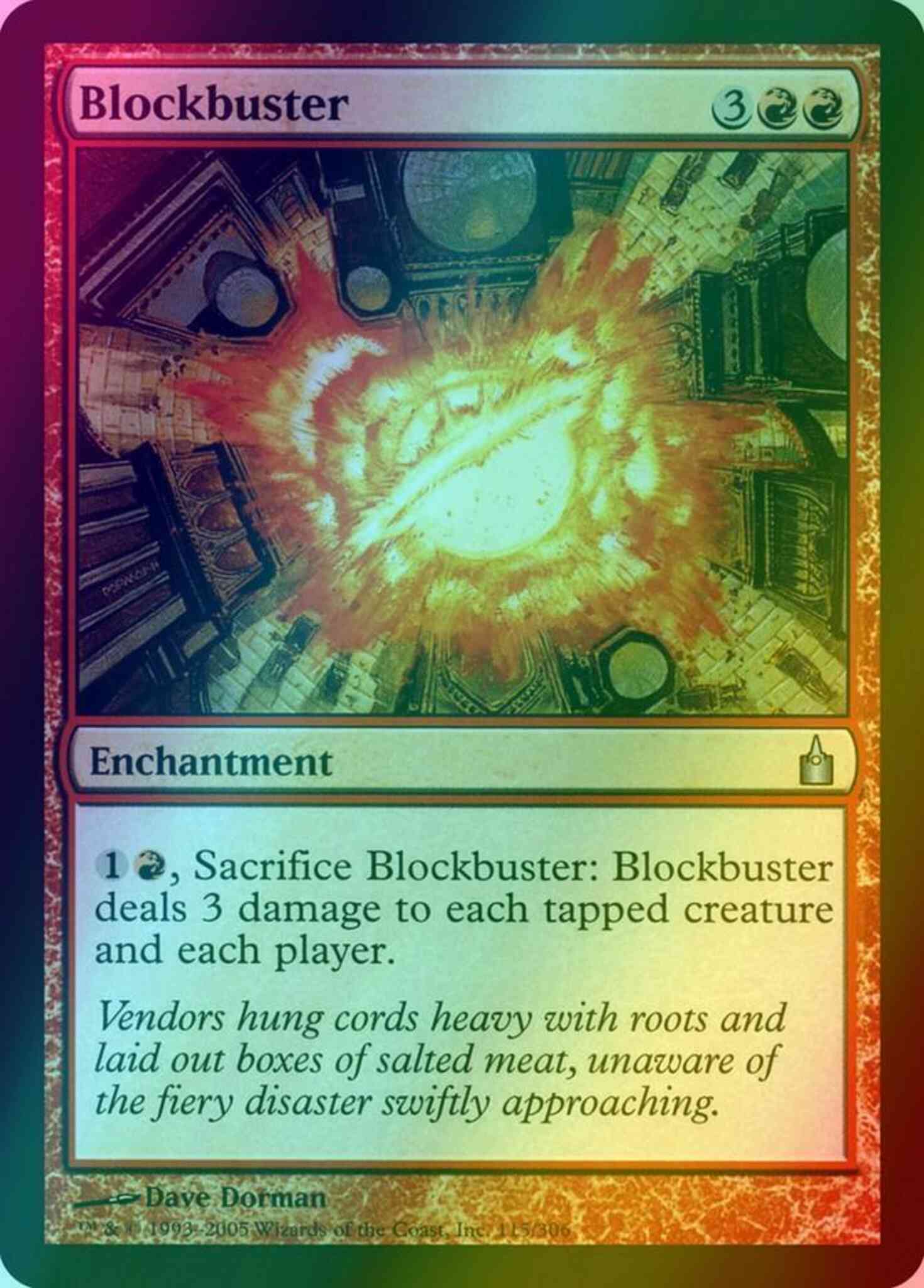 Blockbuster [115] [Ravnica City Of Guilds] [Foil]