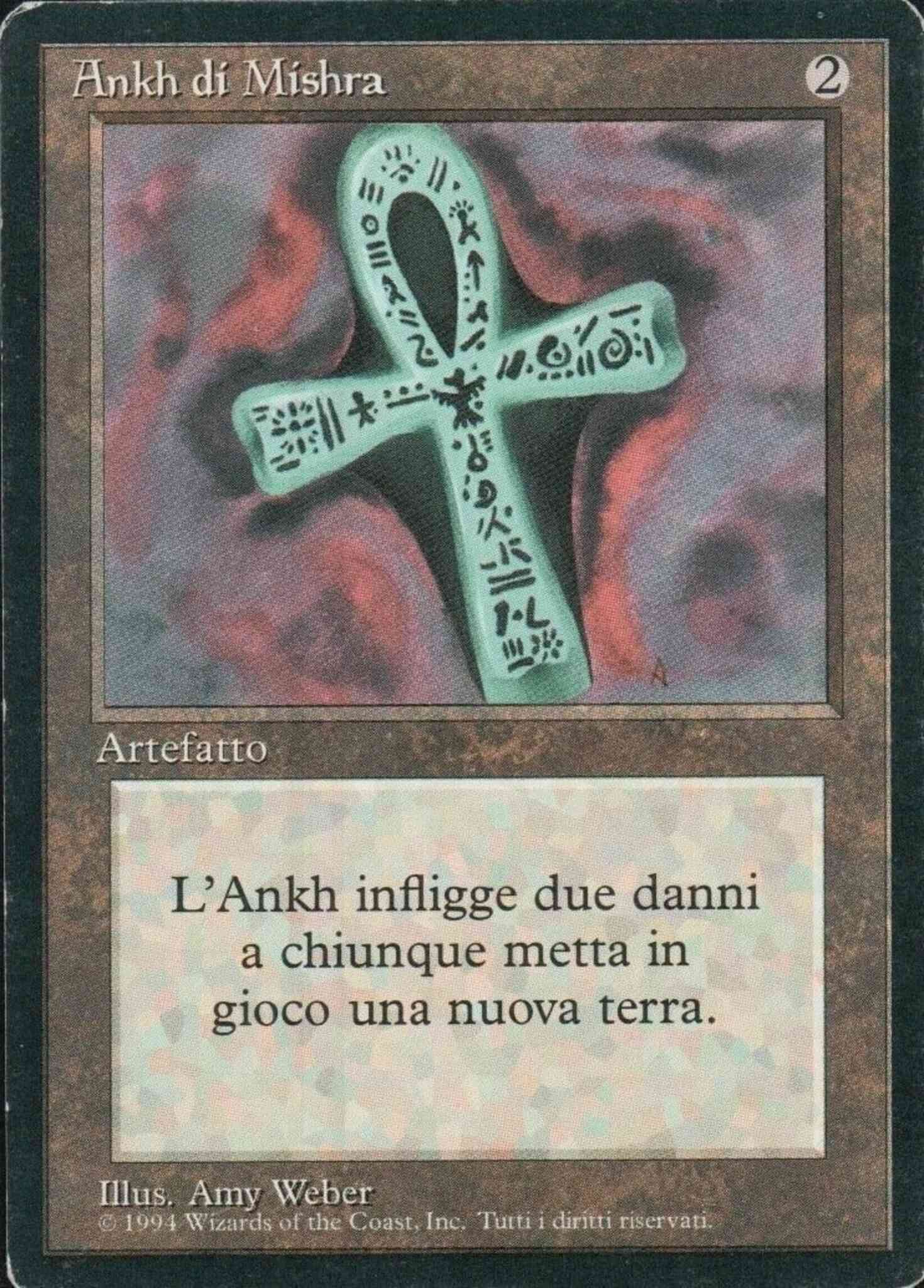 Ankh of Mishra - Italian [233] [Foreign Black Border: Italian] [Non-Foil]
