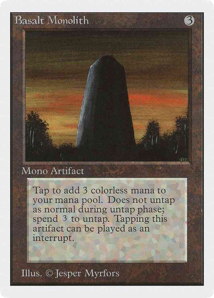Basalt Monolith [232] [Unlimited] [Non-Foil]