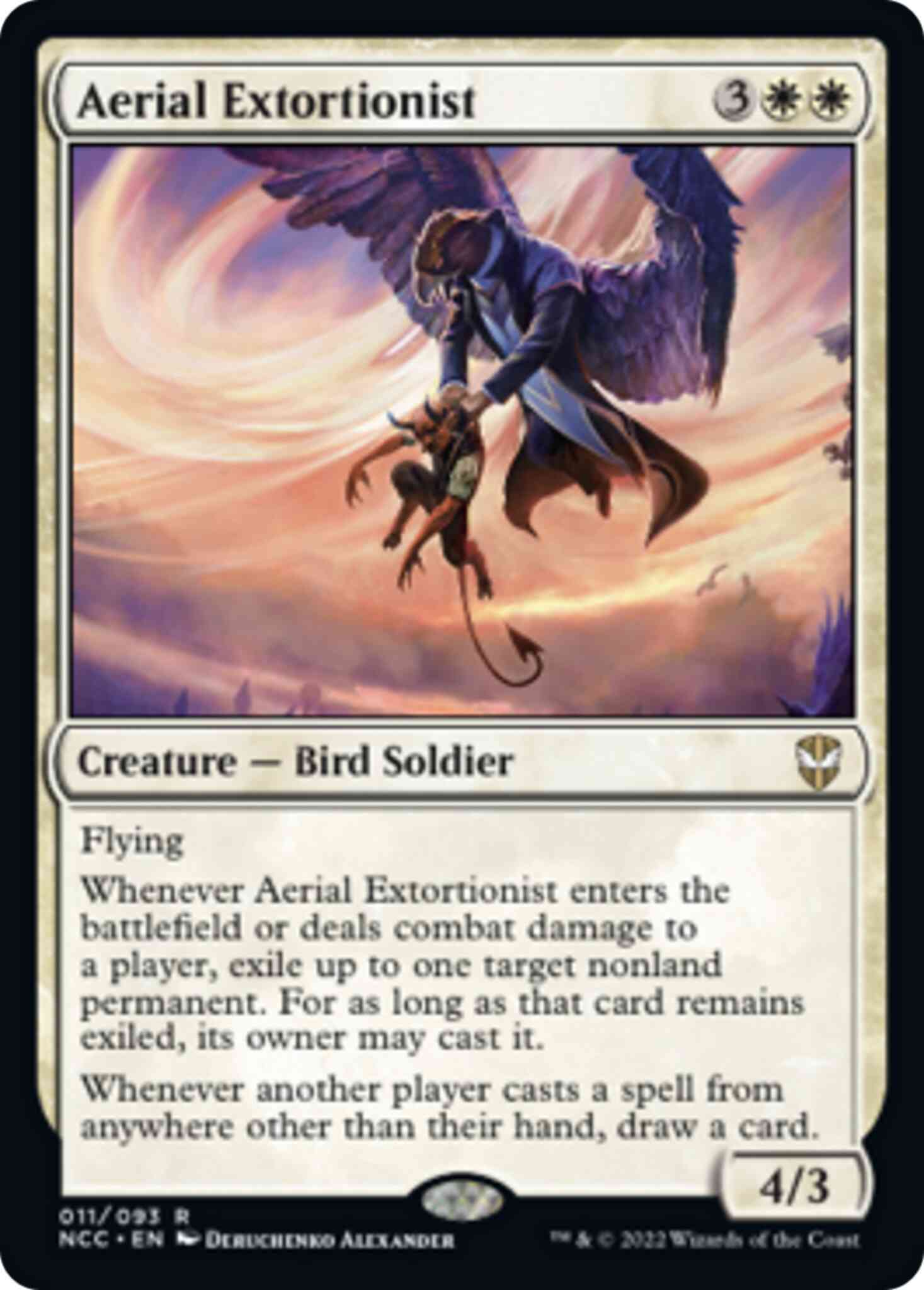 Aerial Extortionist [11] [Streets of New Capenna: Commander] [Non-Foil]