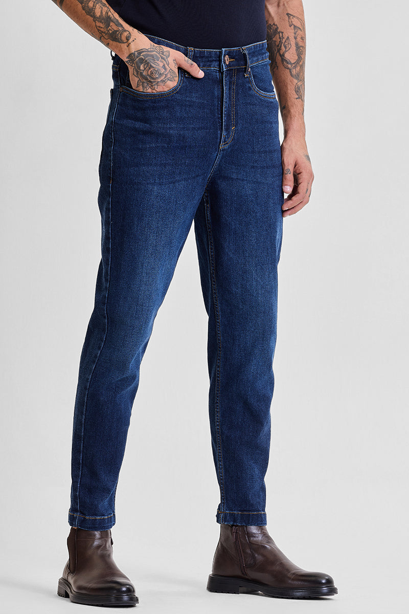 Navy Slim Fit Jeans