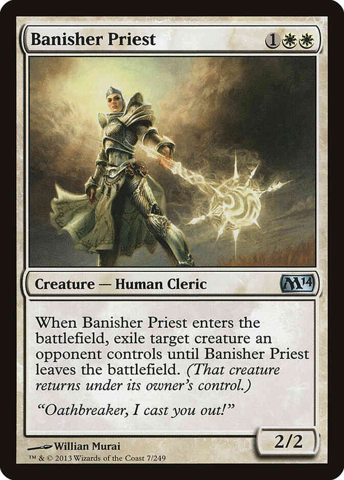 Banisher Priest [7] [Magic 2014] [Non-Foil]