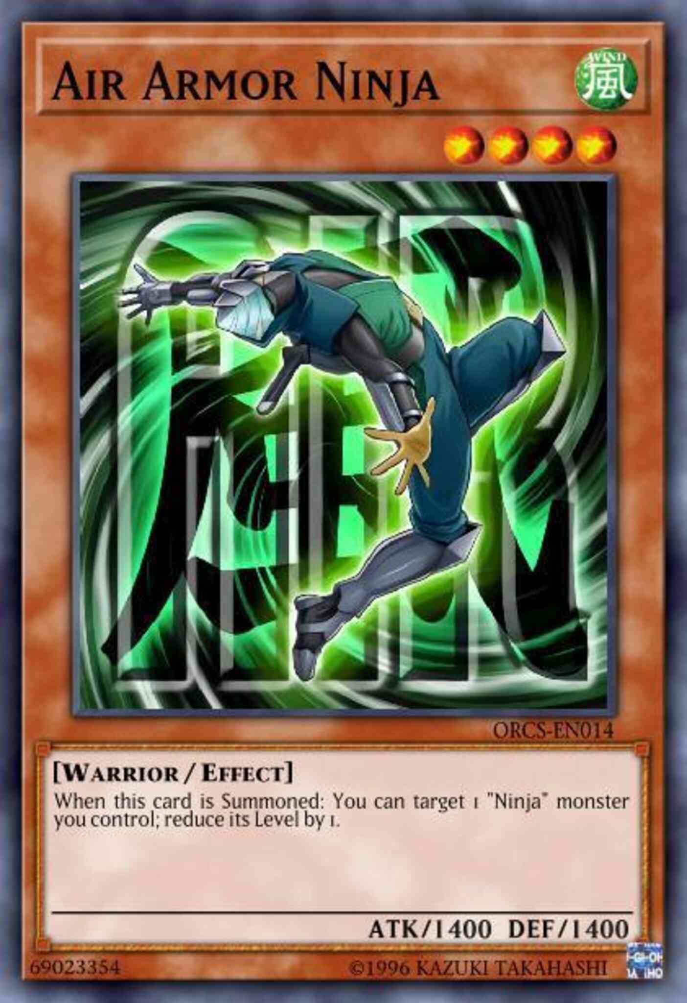 Air Armor Ninja - ORCS-EN014 - Common - 1st Edition
