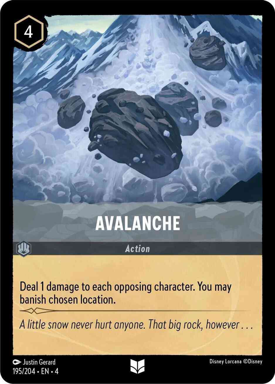 Avalanche - 195/204 [Ursula's Return] [Non-Foil]