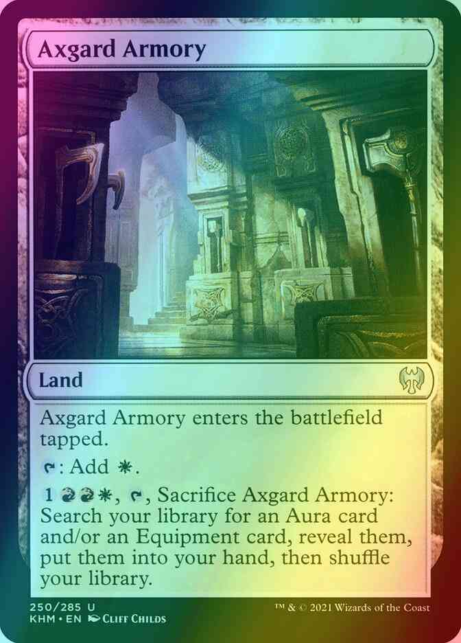 Axgard Armory [250] [Kaldheim] [Foil]